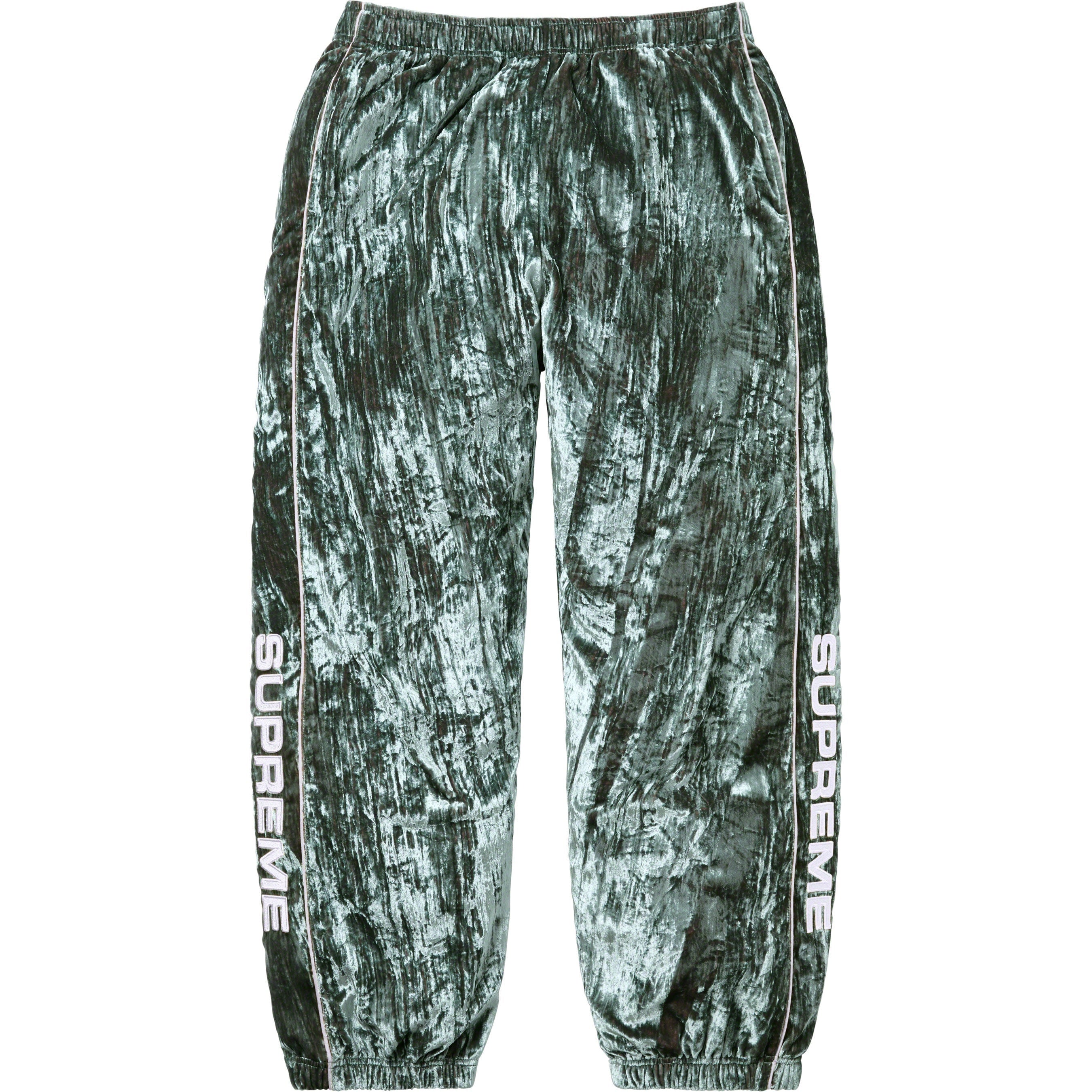 Crushed Velvet Track Pant view 3